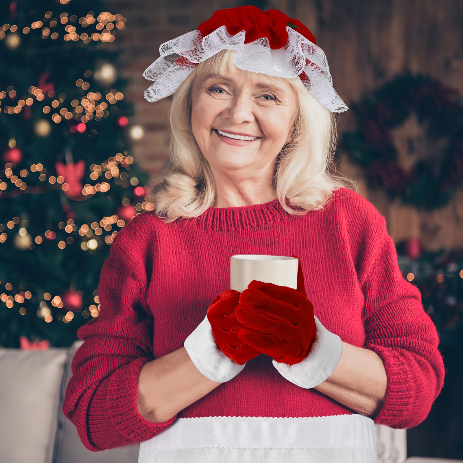 howaf-weihnachtsfrau-kost-m-damen-4-teiliges-kost-mset-mit-m-tze image 7