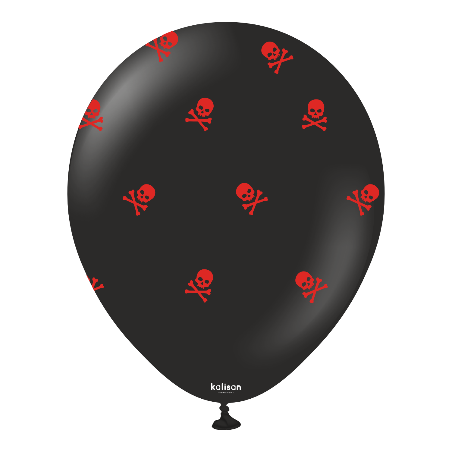 kalisan-party-theme-skulls-totenkopf-luftballons-schwarz-25-st-ck image 2