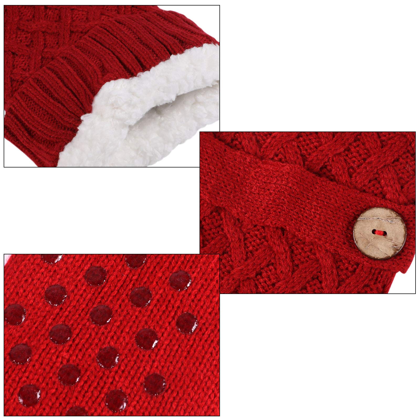 tacobear-kuschelsocken-chenille-antirutsch-damen-herren-warm image 6