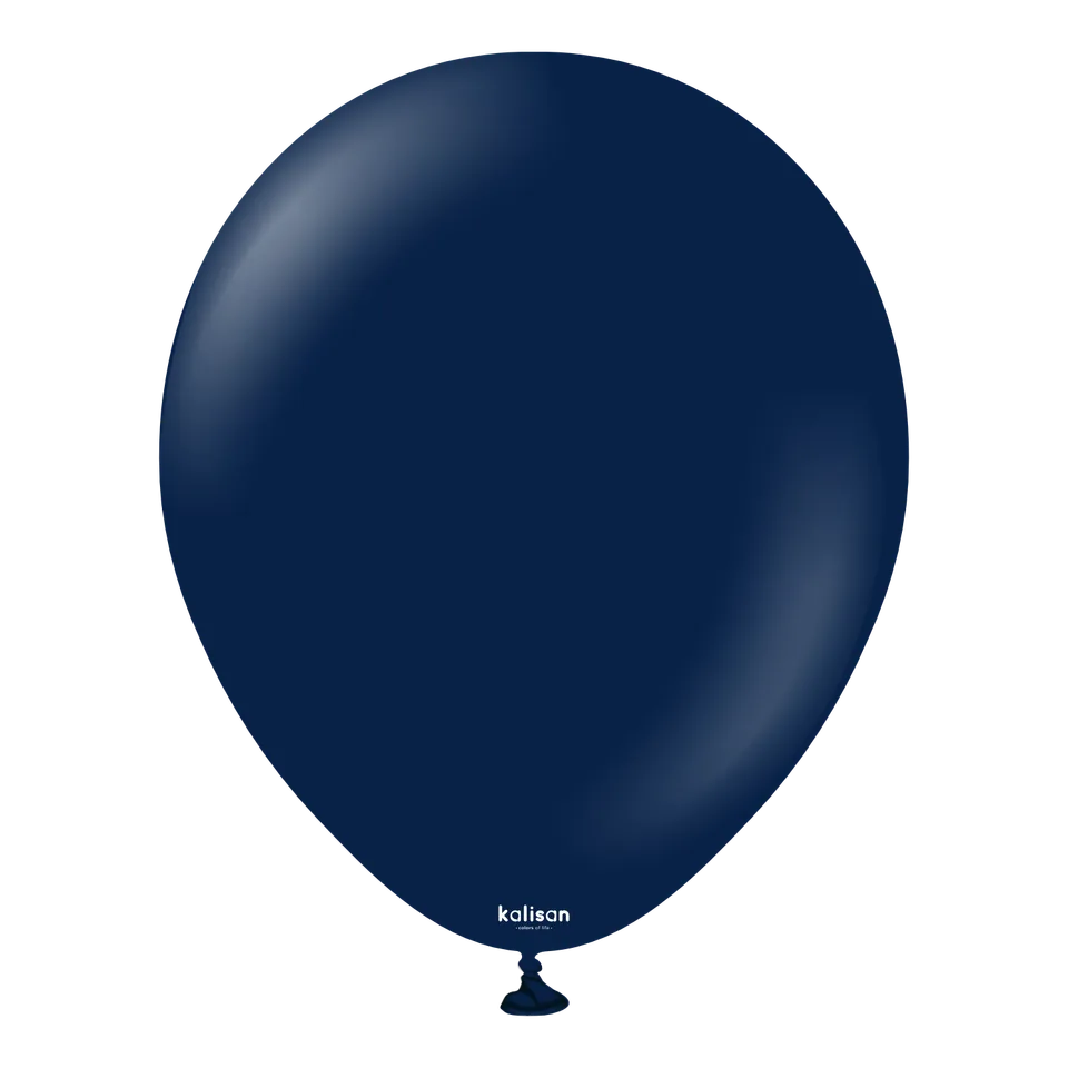 kalisan-standard-navy-luftballons-12-25-stk-blau image 1