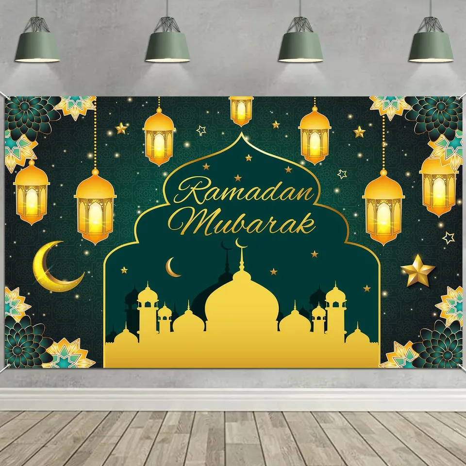 howaf-ramadan-mubarak-banner-stoff-180x110-cm-stern-mond image 1