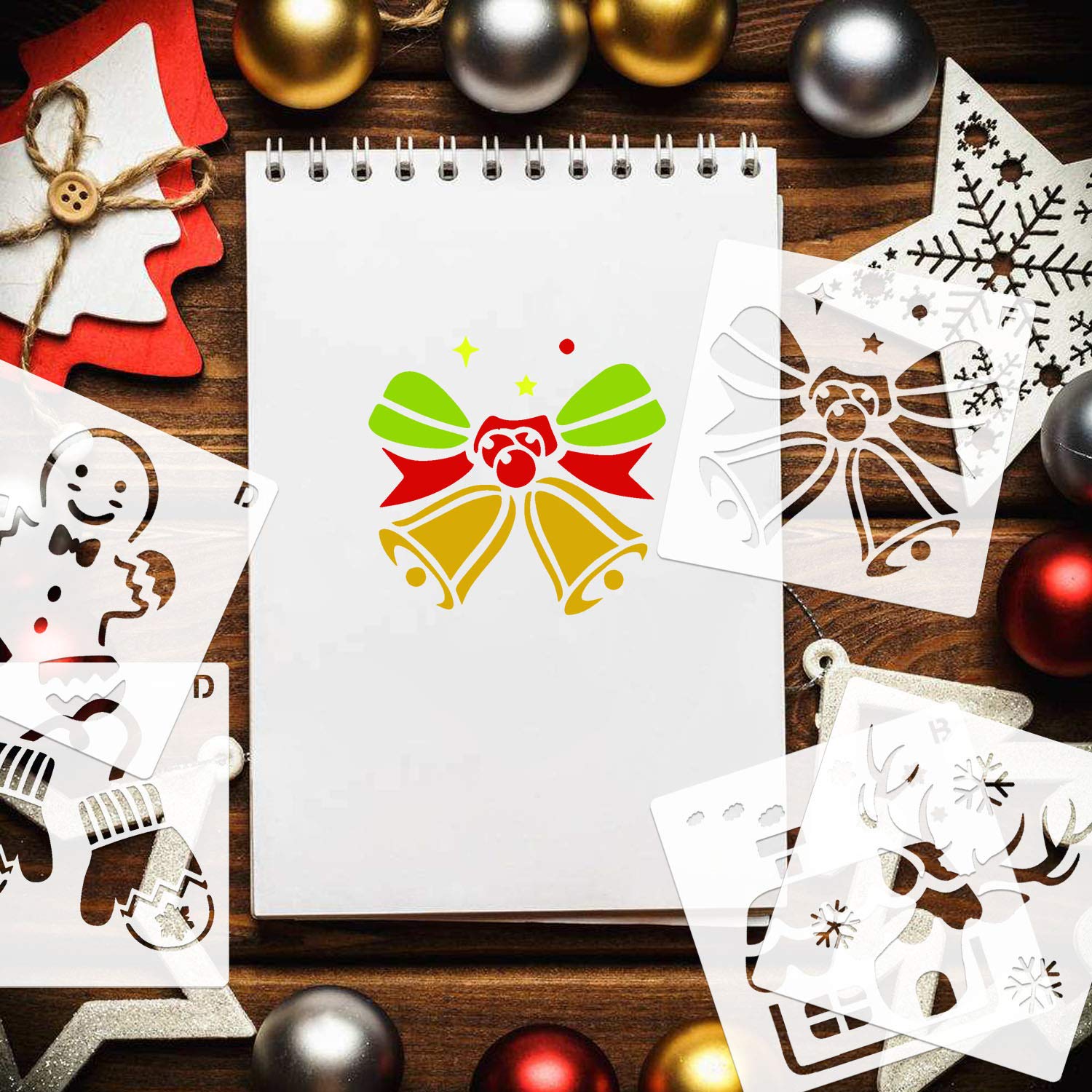 howaf-weihnachtsschablonen-24-tlg-stil-a-7-6-cm-kunststoff image 7