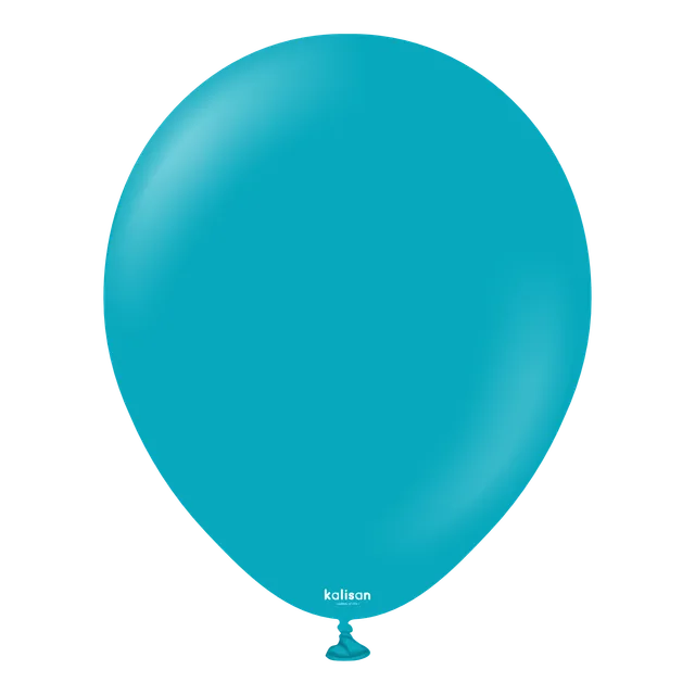 kalisan-standard-colors-t-rkis-luftballons-12-zoll-25-st-ck-latex image 1