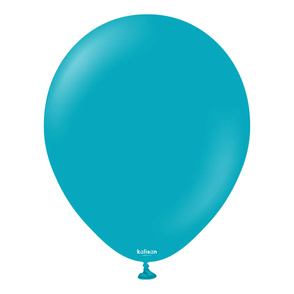 kalisan-standard-colors-t-rkis-luftballons-12-zoll-25-st-ck-latex image 1
