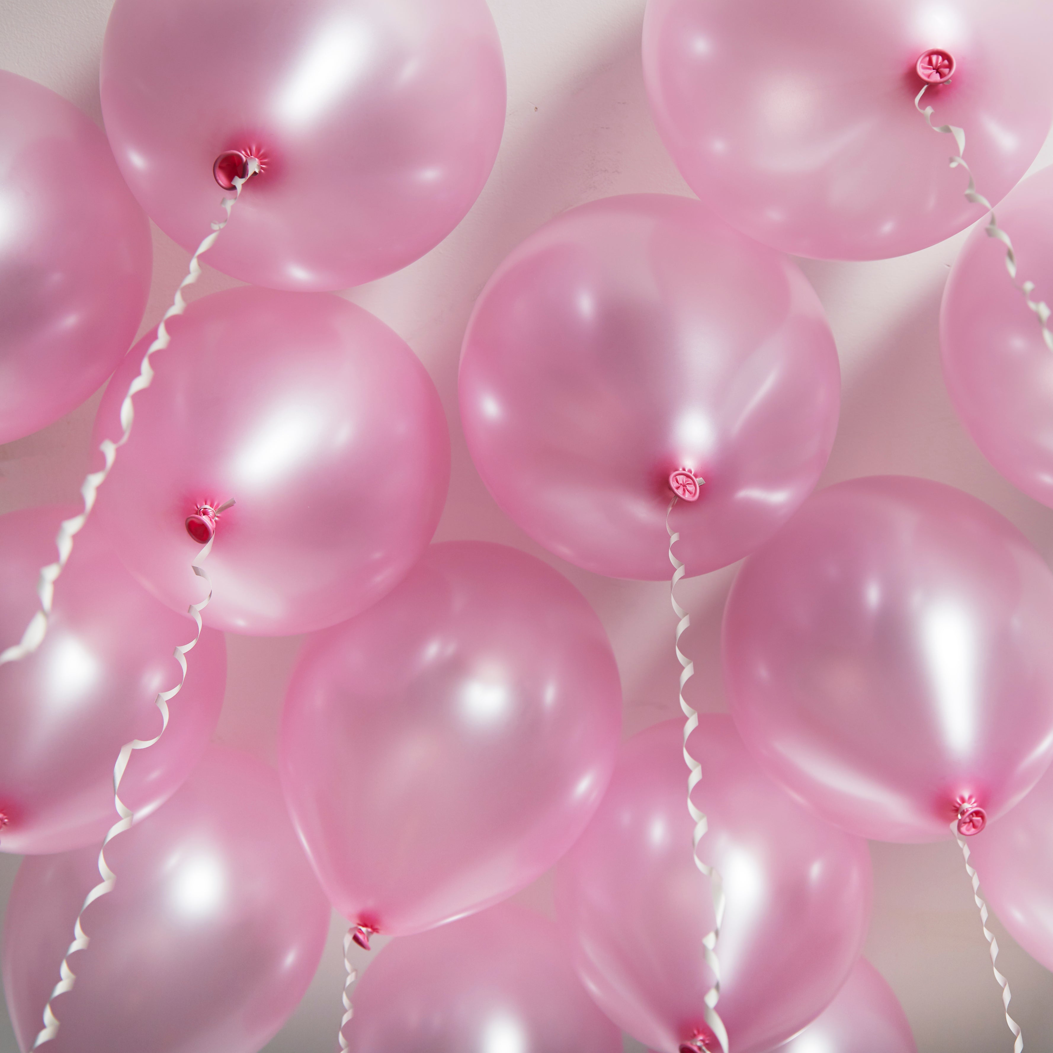 green-paw-metallic-balloons-luftballons-pink-25-st-ck-helium image 4