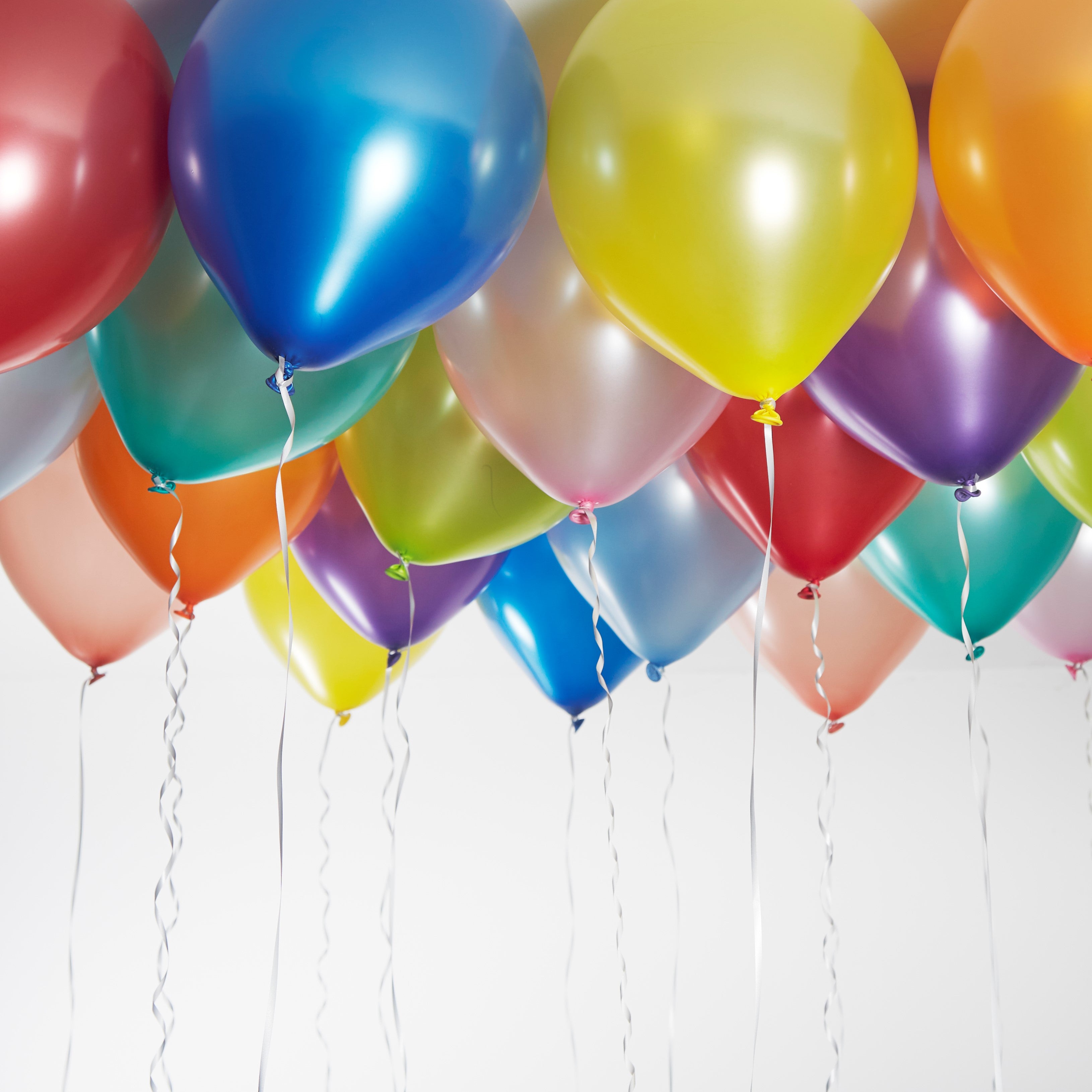 green-paw-metallic-balloons-luftballons-mix-25-st-ck-helium image 4