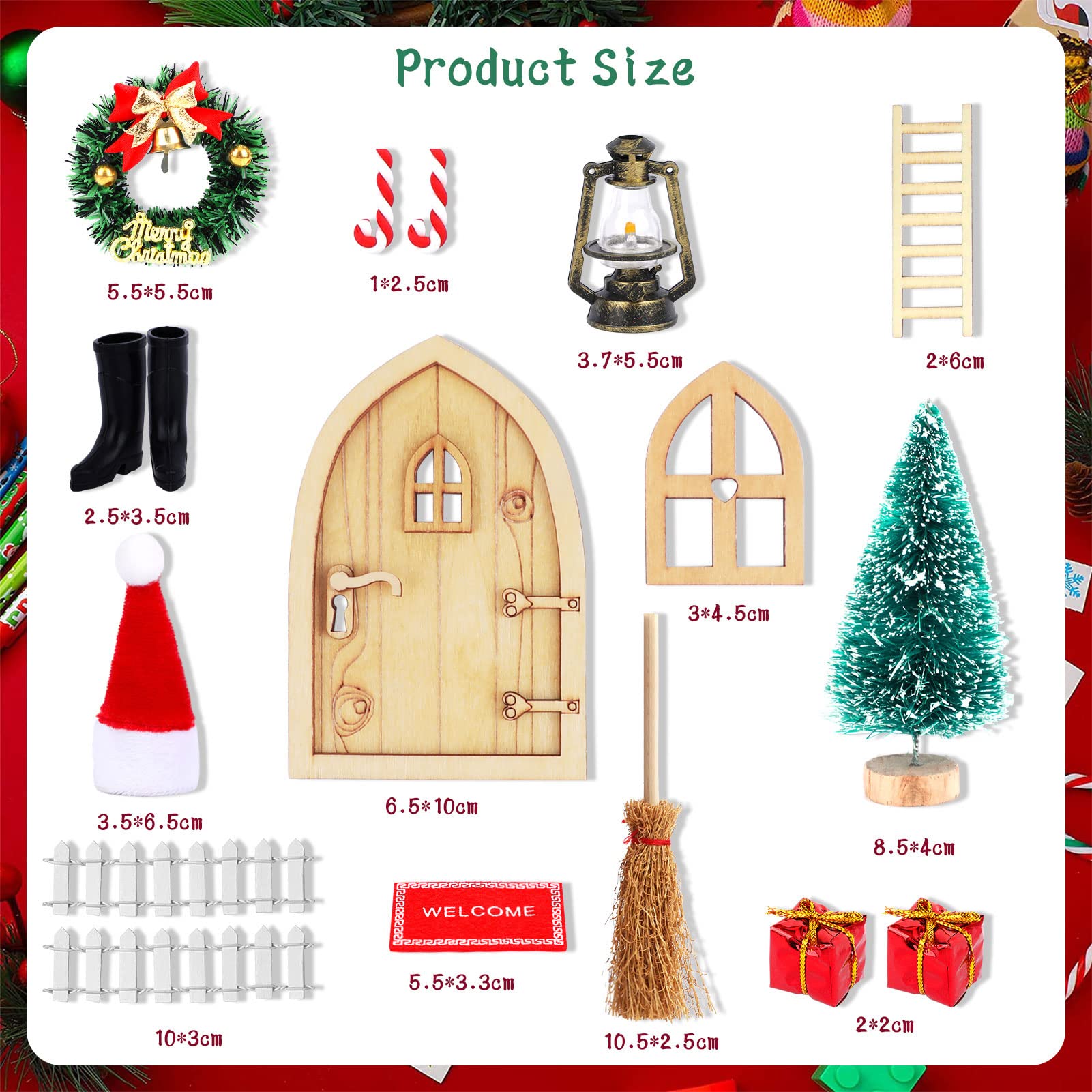 howaf-wichtelt-r-zubeh-r-weihnachten-set-15-teile-holz image 3