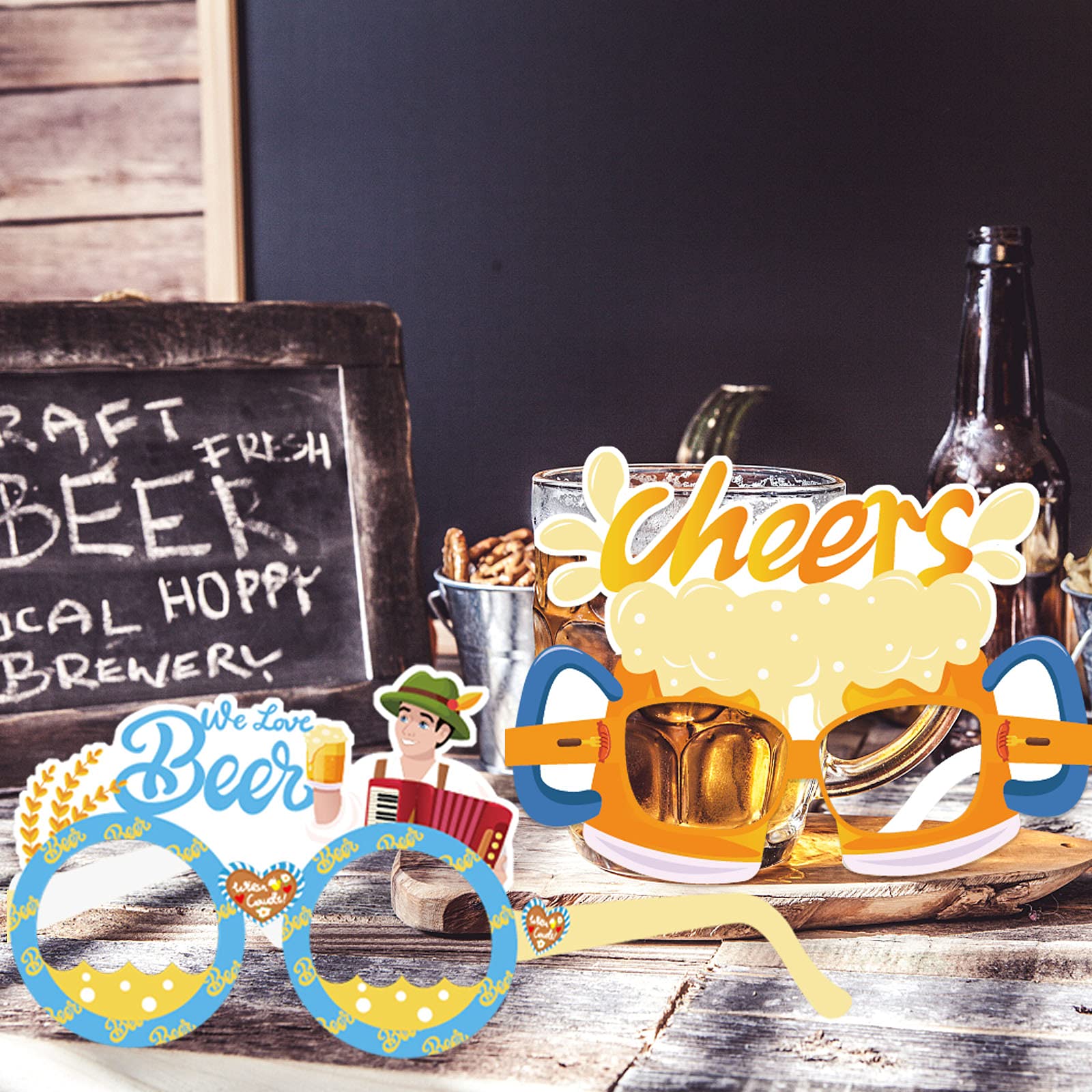 howaf-photo-booth-props-oktoberfest-partybrille-26-st-ck-papier image 6