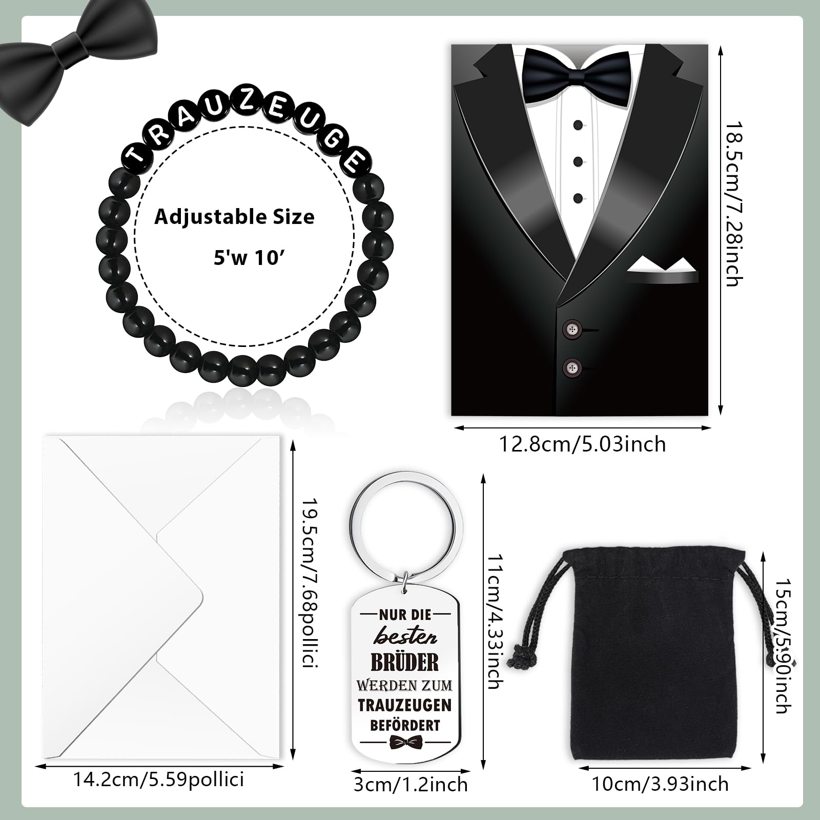howaf-trauzeuge-fragen-set-geschenkset-3-teilig-mit-karte image 2