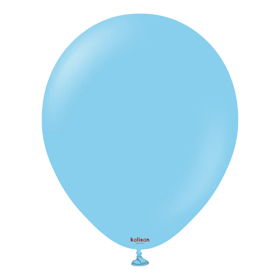 kalisan-standard-colors-baby-blue-luftballons-hellblau-25-st-ck image 1