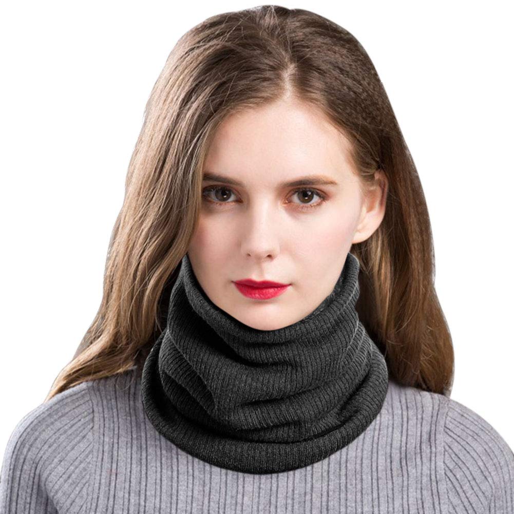 tacobear-accessories-halsschlauch-loop-schal-dunkelgrau-fleece-winter image 4