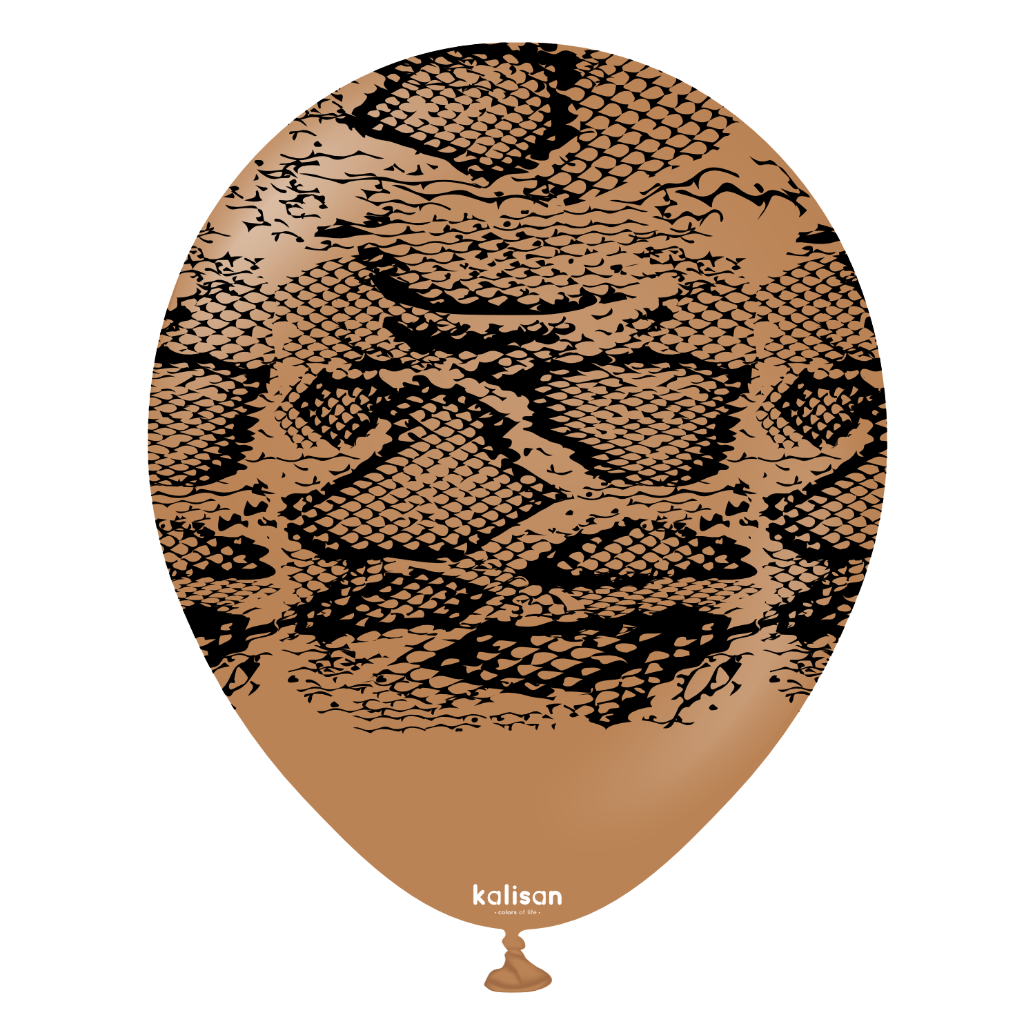 kalisan-safari-theme-snake-caramel-luftballons-25-st-ck image 1