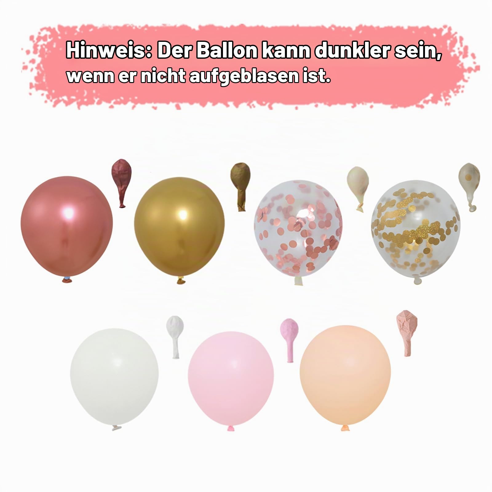 qifu-ballon-girlande-rosa-114-teilig-ballonbogen-rosegold image 3