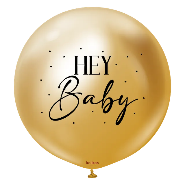 kalisan-hey-baby-luftballon-gold-36-1-stk-mirror image 1