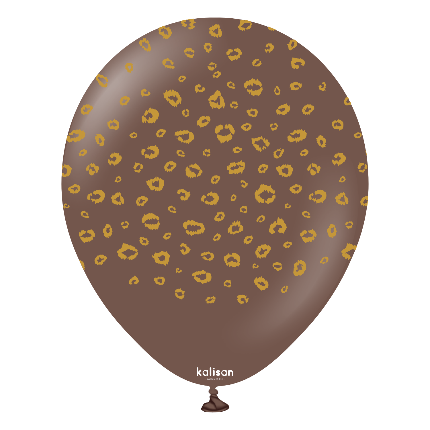 kalisan-safari-leopard-chocolate-luftballon-12-25-st-ck-braun image 1