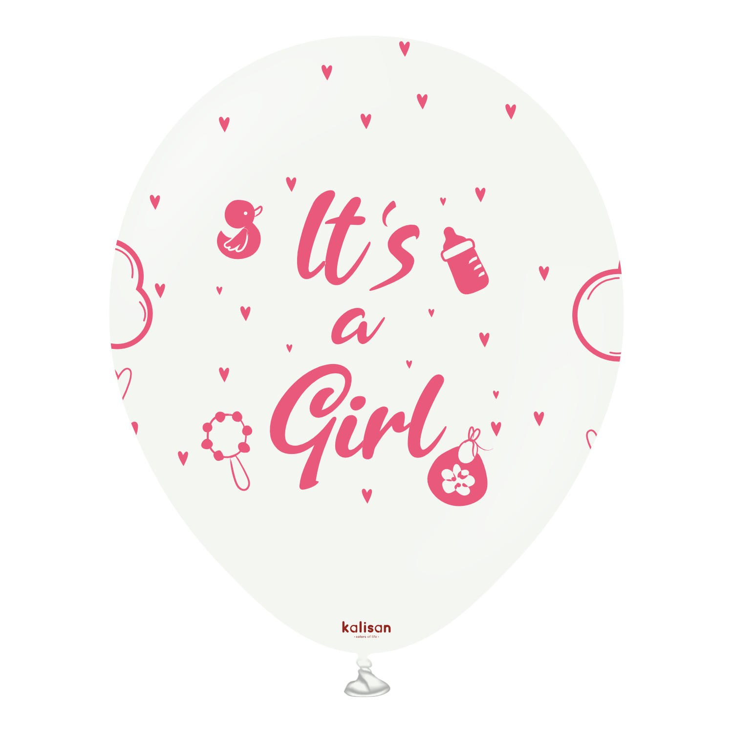 kalisan-baby-shower-it-s-a-girl-luftballons-12-zoll-25-st-ck-rosa image 4