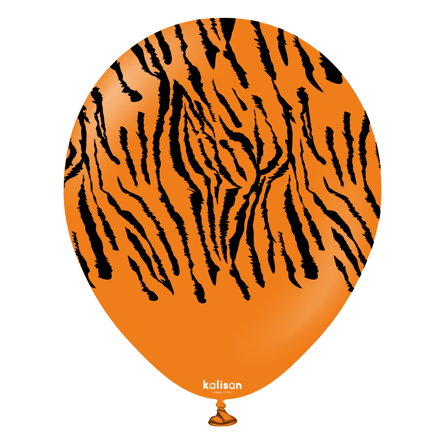 kalisan-safari-tiger-orange-luftballons-12-zoll-25-st-ck-orange image 1