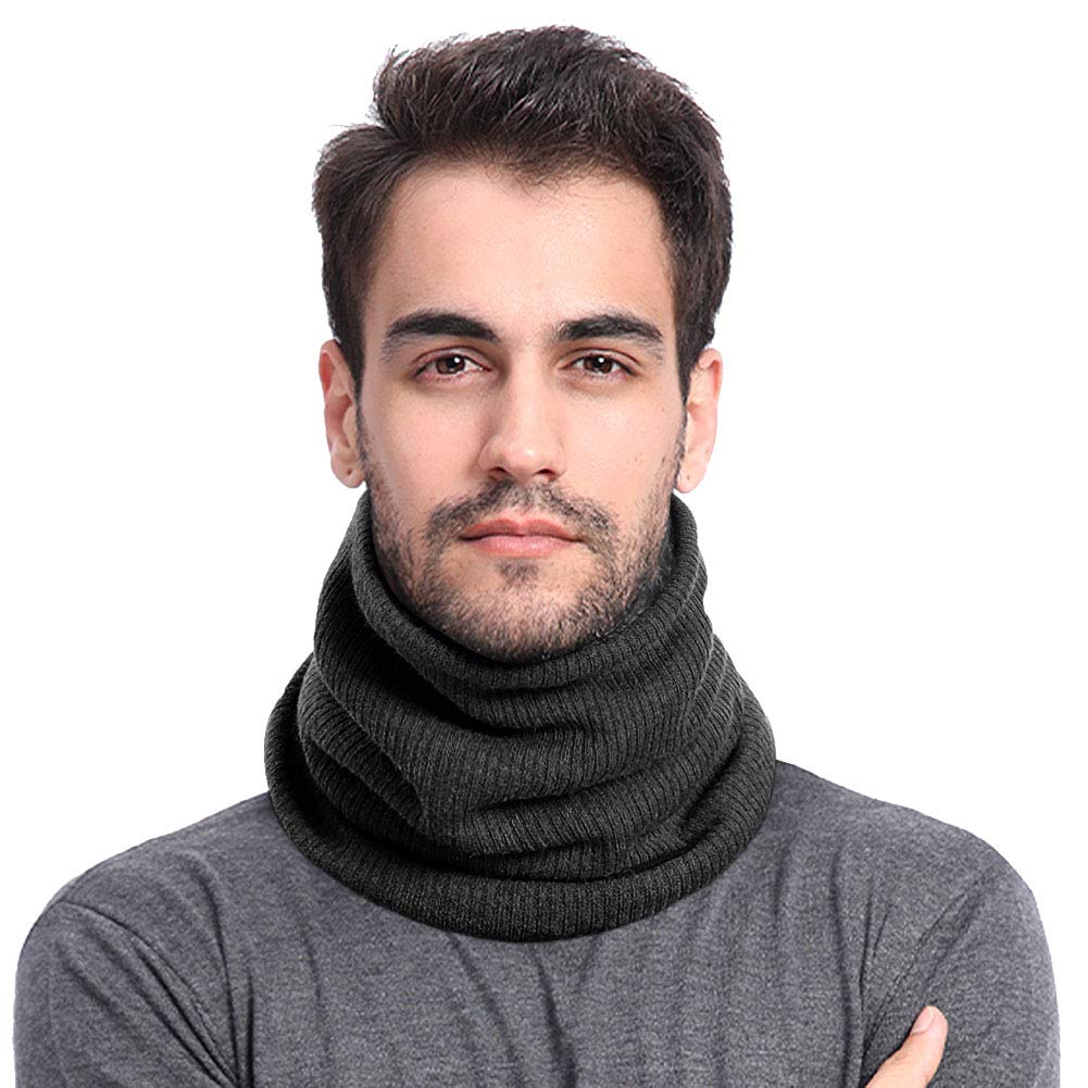 tacobear-accessories-halsschlauch-loop-schal-dunkelgrau-fleece-winter image 2