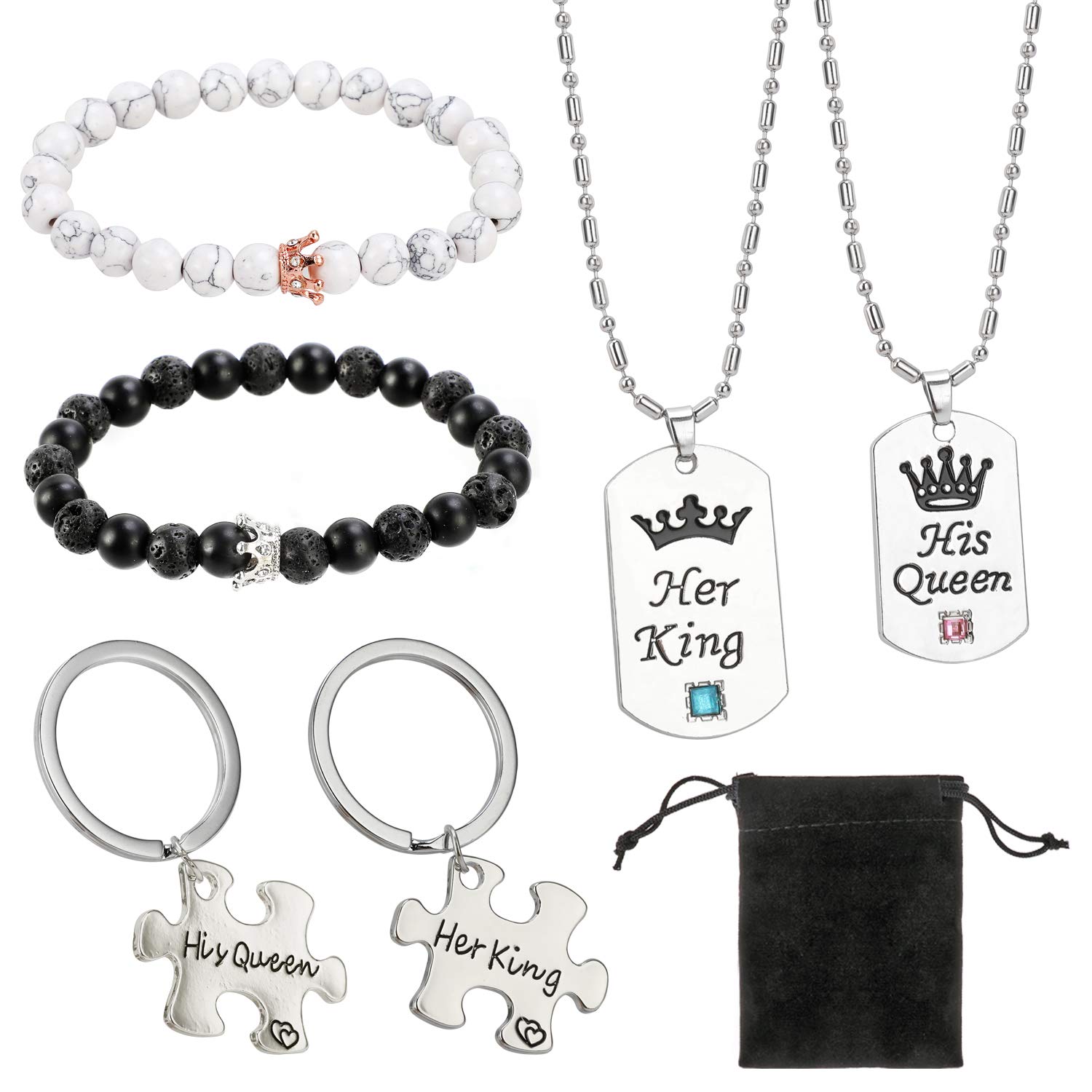 howaf-partner-armb-nder-perlen-set-his-queen-her-king image 1