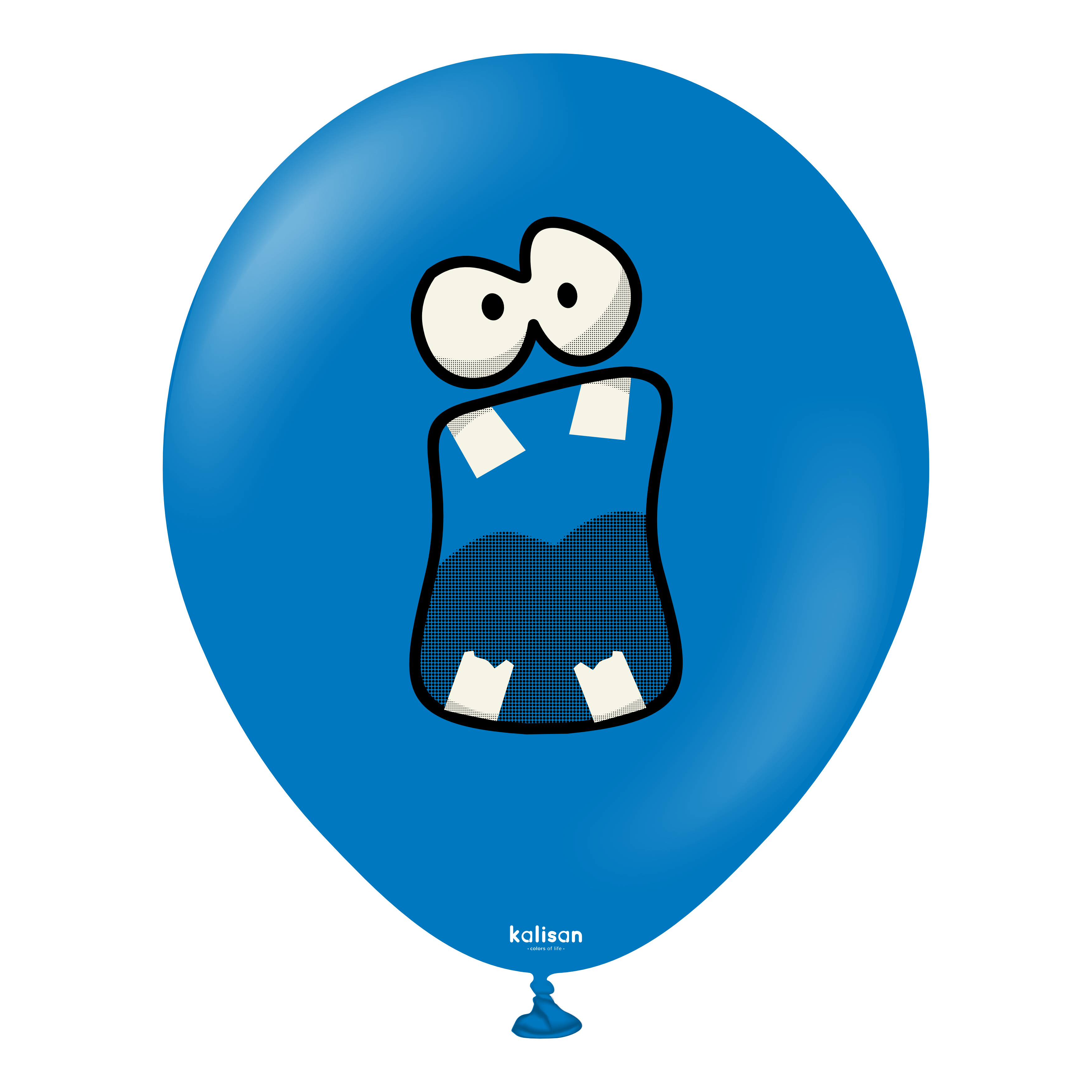 kalisan-party-theme-monster-faces-luftballons-12-25-stk-bunt image 2
