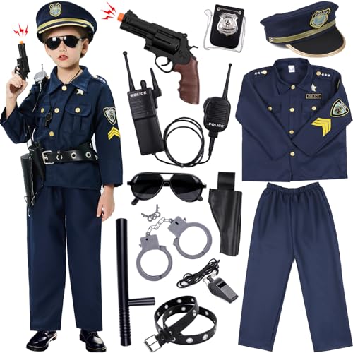 tacobear-costume-polizei-kost-m-kinder-12-tlg-mit-ausr-stung image 8