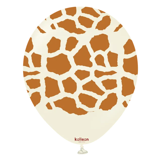 kalisan-safari-theme-giraffe-white-sand-luftballon-12-25-st-ck image 1