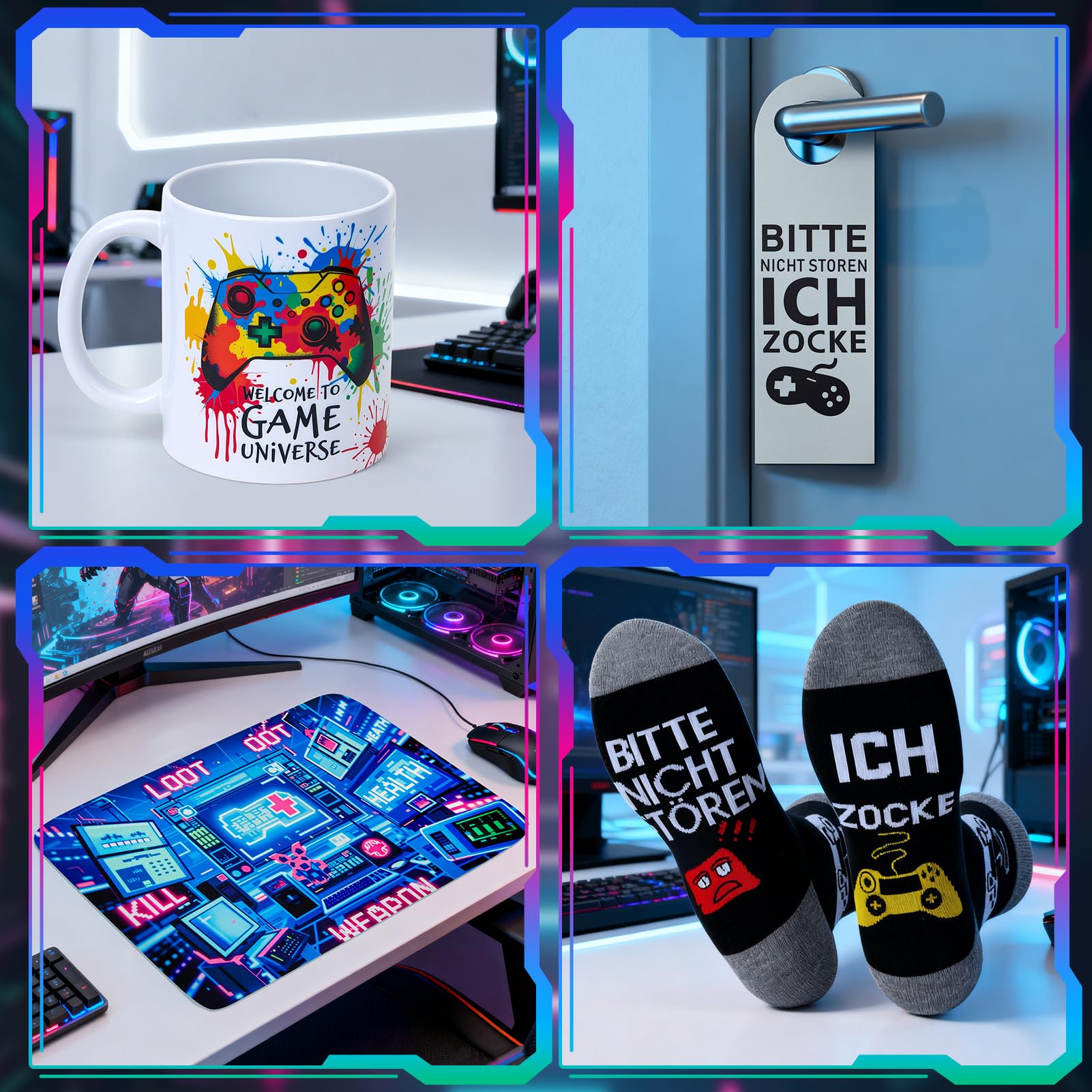 tacobear-gaming-geschenkset-gamer-box-tasse-socken image 6