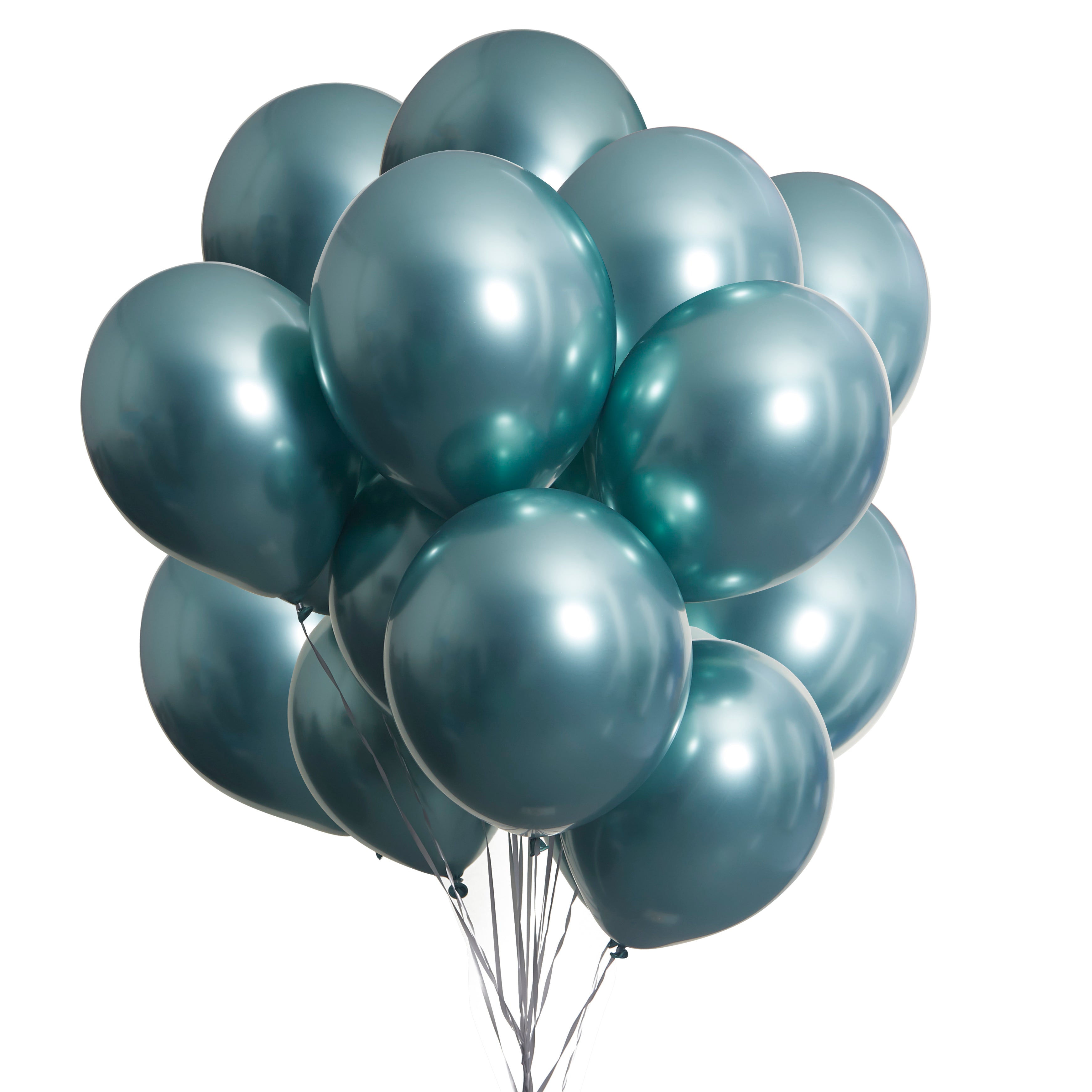 green-paw-glossy-balloons-luftballons-gr-n-25-st-ck-helium image 5