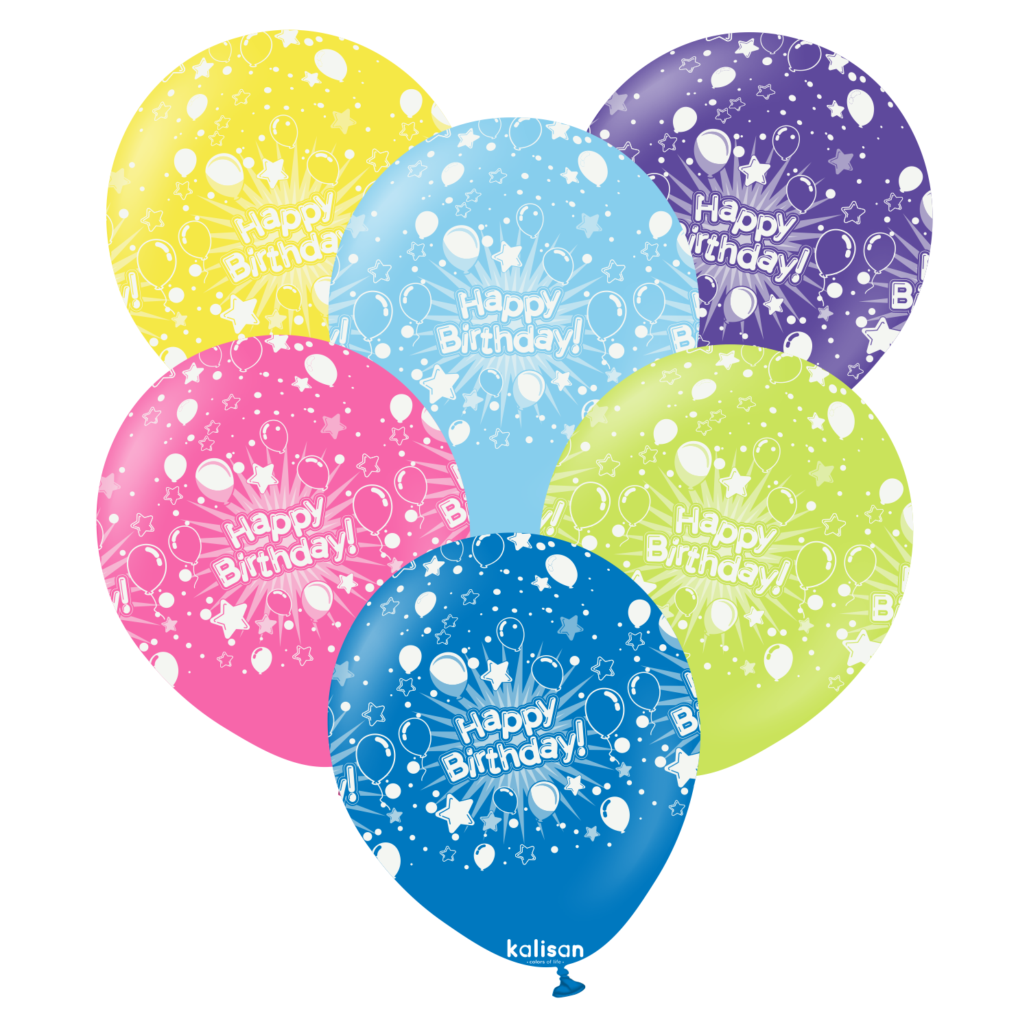 kalisan-birthday-happy-birthday-luftballon-12-zoll-25-st-ck image 1