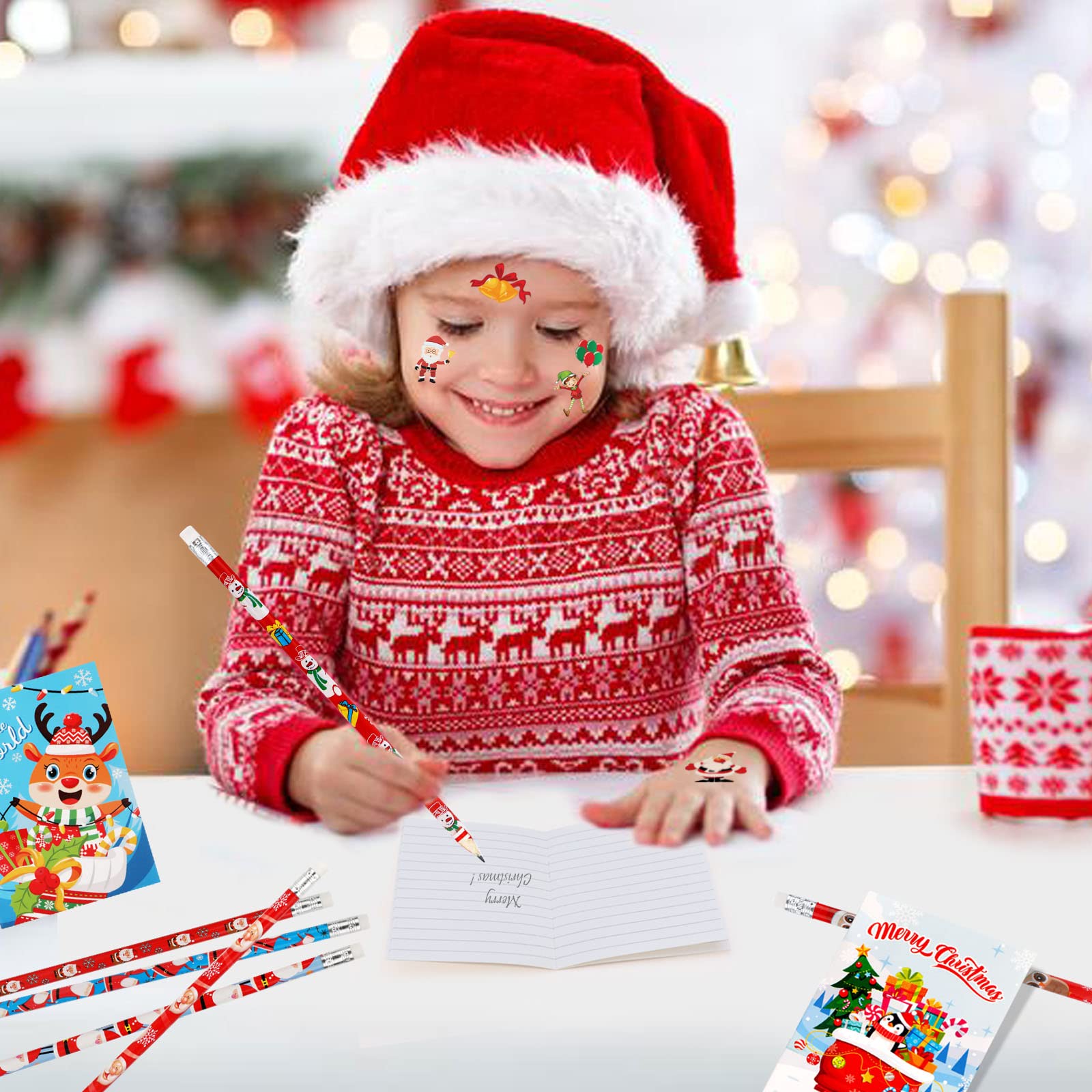 howaf-weihnachten-mitgebsel-1-set-bleistift-block-tattoos-69-tlg image 7