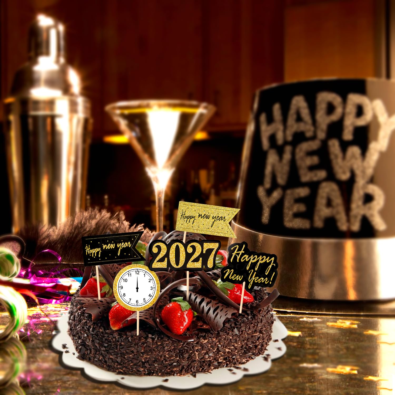 howaf-silvester-deko-2027-cupcake-topper-happy-new-year-25-st-ck image 7
