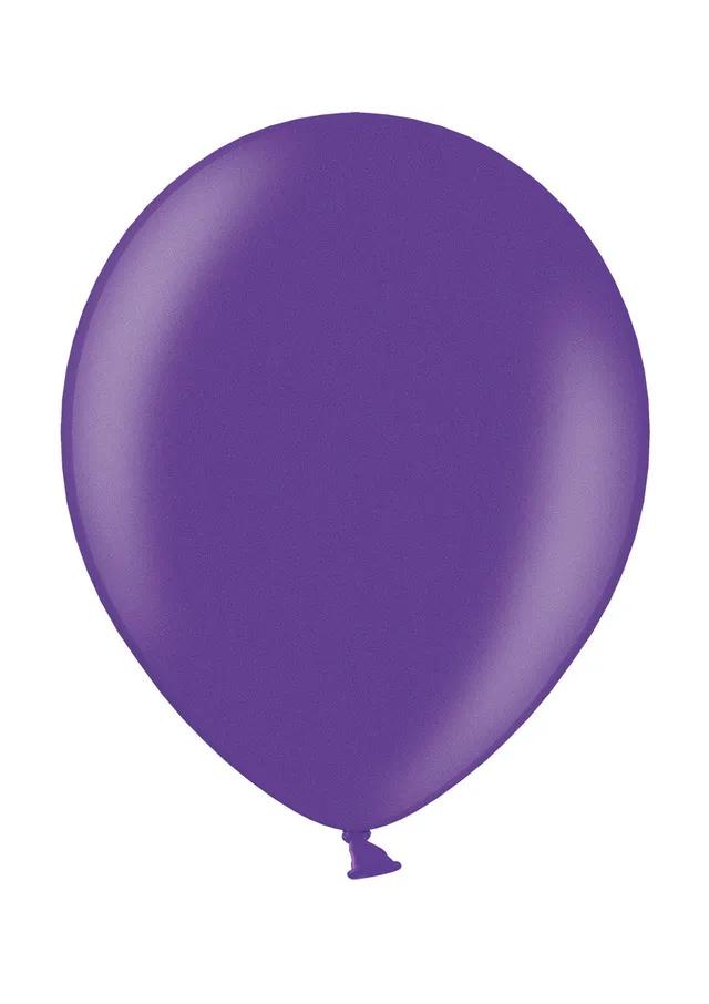 green-paw-metallic-balloons-luftballons-lila-50-st-ck-metallic image 1