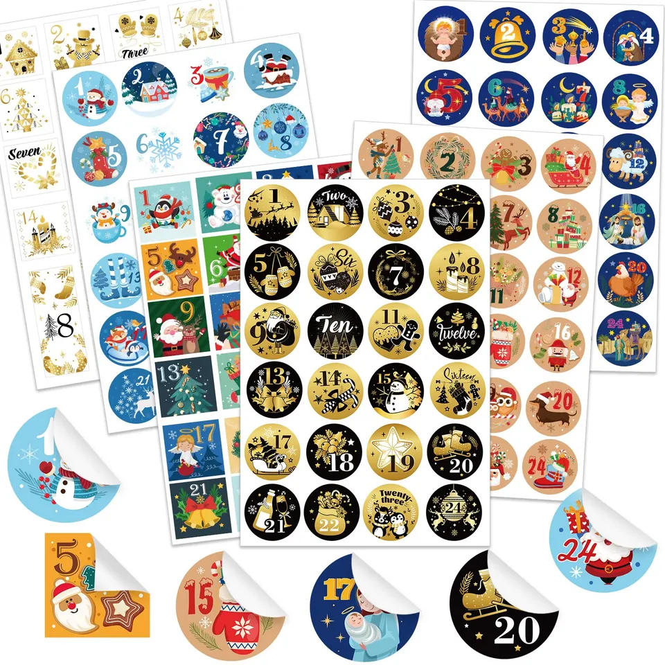 howaf-adventskalender-aufkleber-zahlen-1-24-288-st-ck-sticker image 1