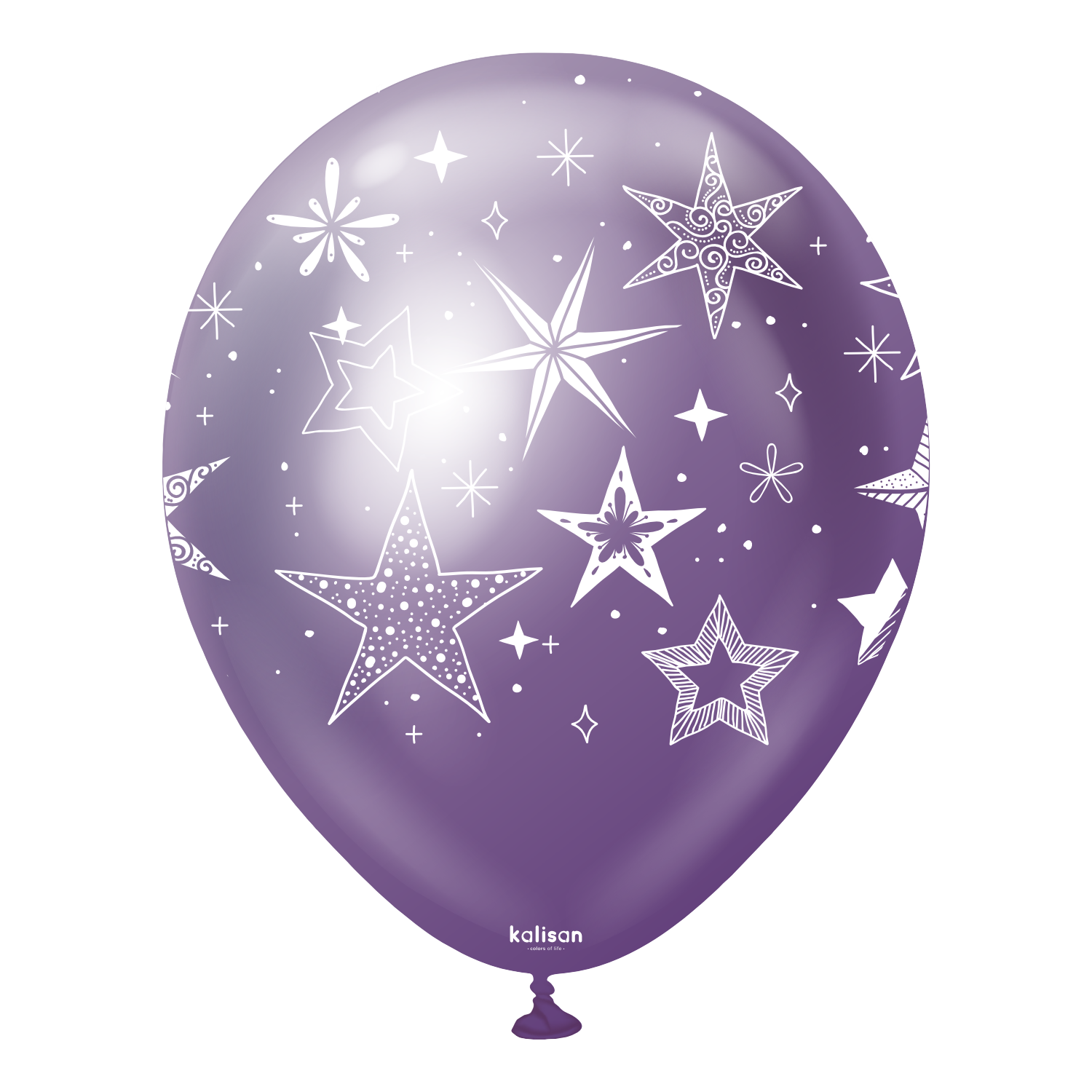 kalisan-party-star-mirror-luftballons-12-zoll-25-st-ck-mix image 7