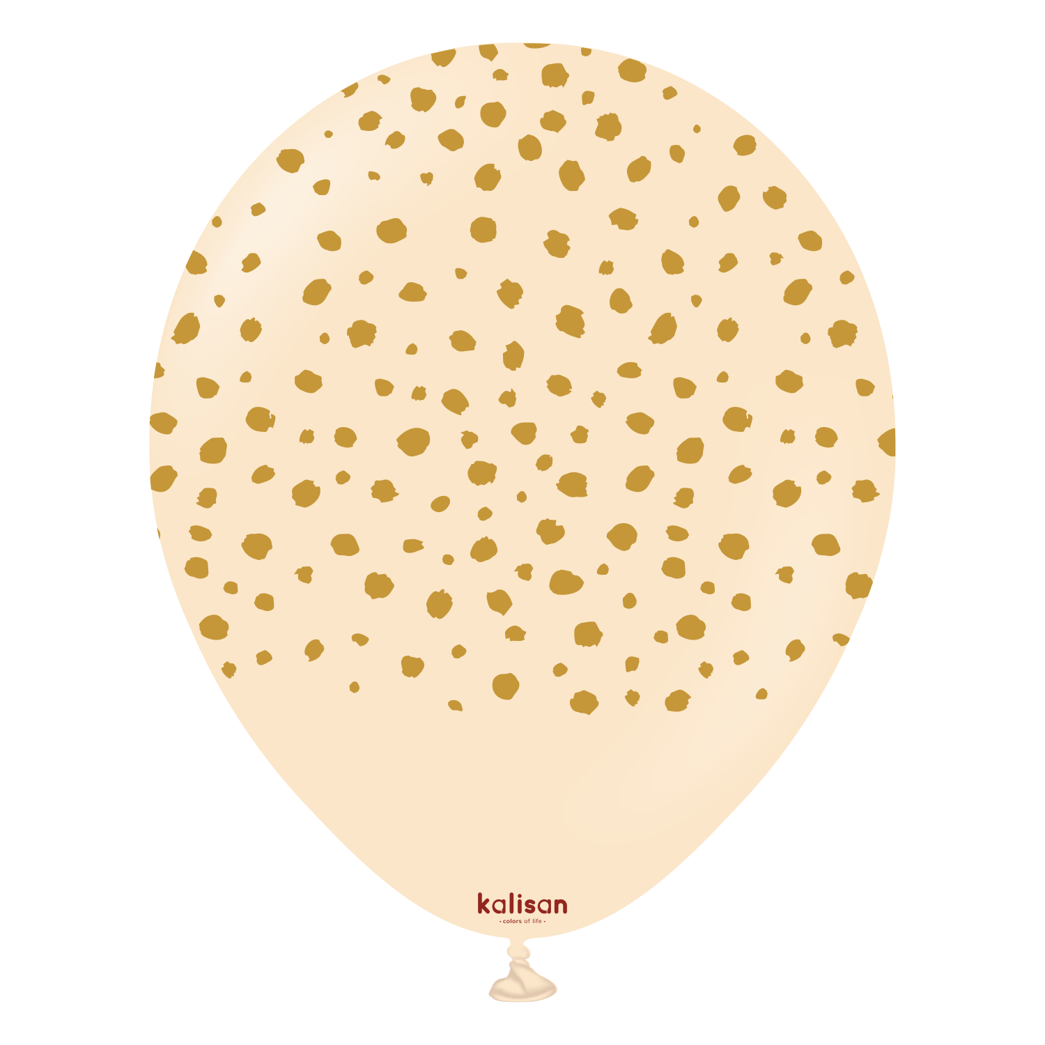 kalisan-safari-theme-cheetah-blush-luftballon-25er-gold image 1
