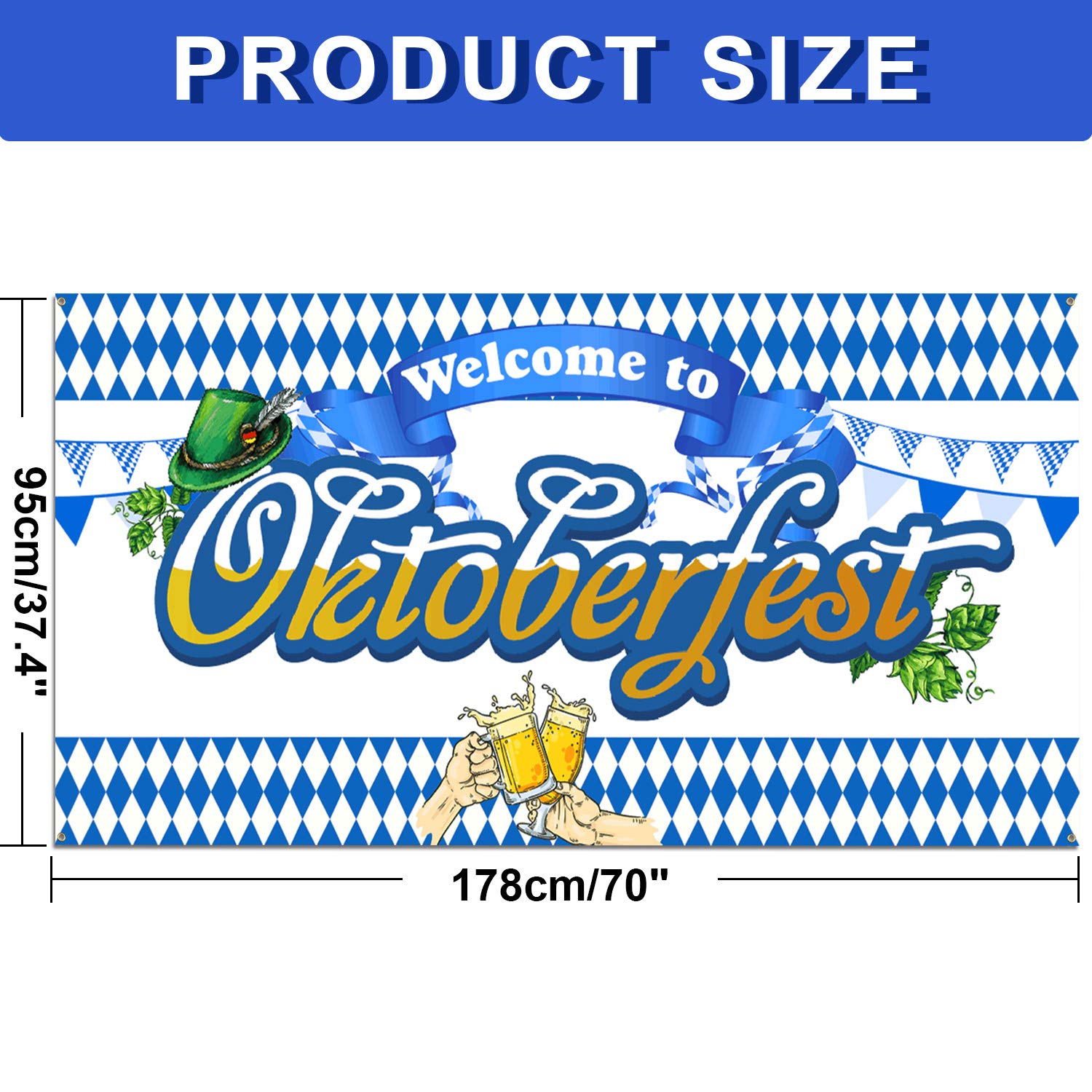 howaf-oktoberfest-banner-deko-hintergrund-178-x-95-cm-blau-wei image 2