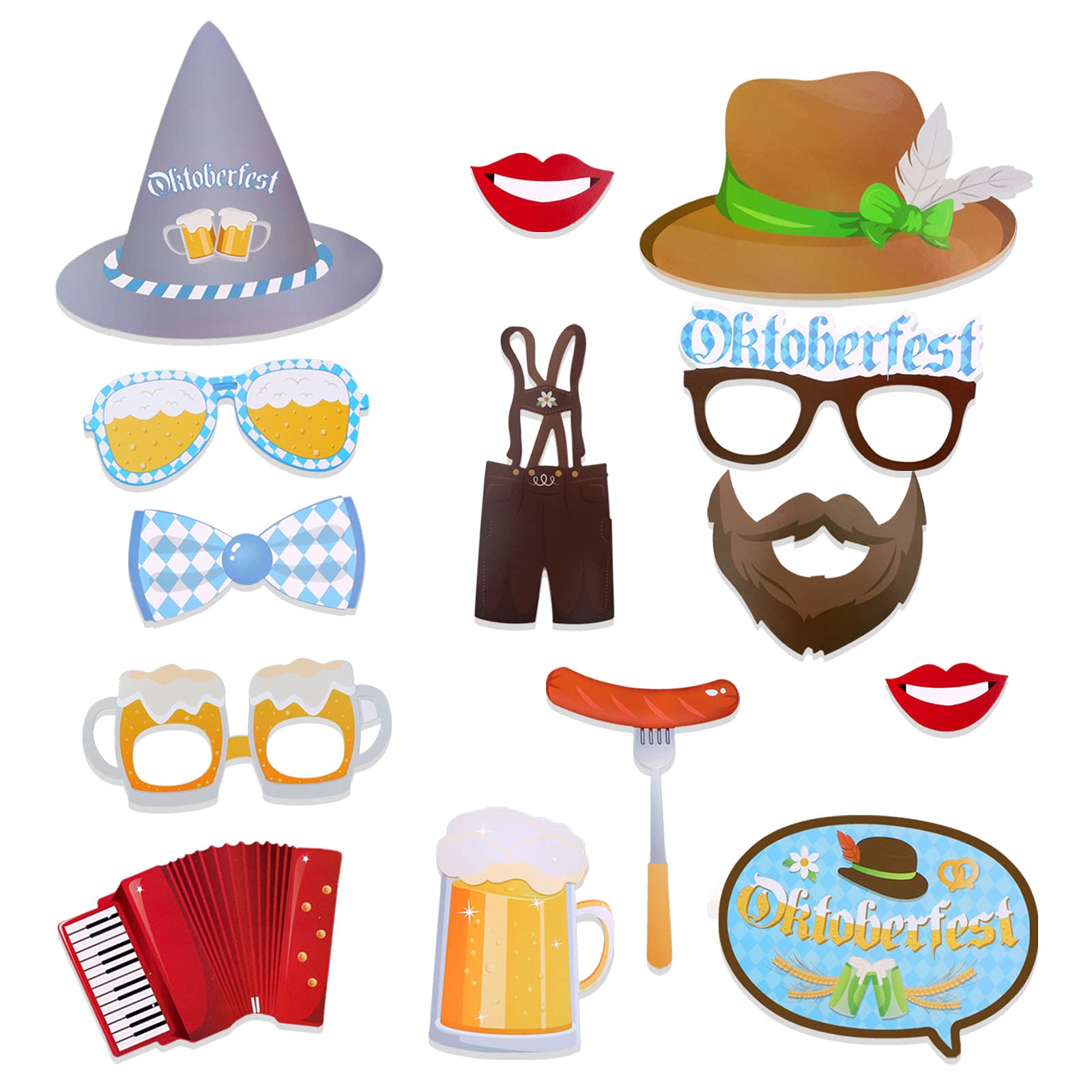 howaf-photo-booth-props-oktoberfest-fotorequisiten-25-st-ck image 3