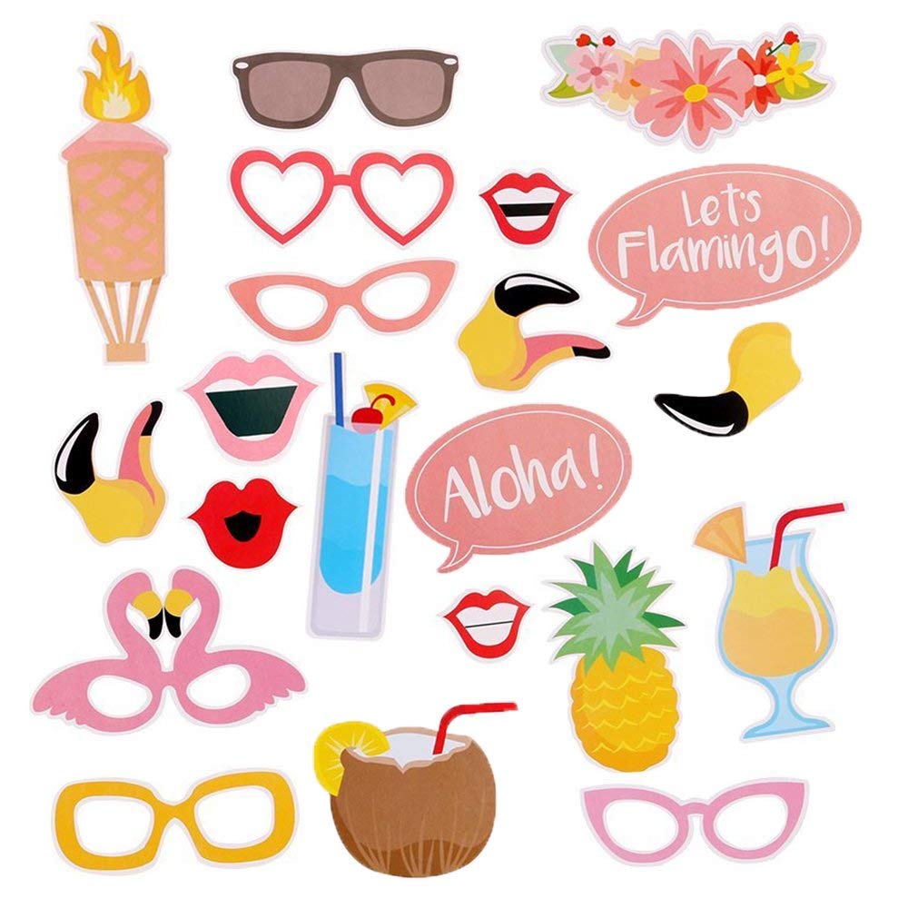 howaf-hawaii-fotobox-accessoires-21-stk-flamingo-party image 4
