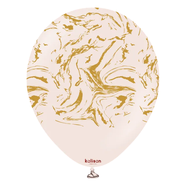 kalisan-space-nebula-pink-blush-luftballon-25er-gold image 1