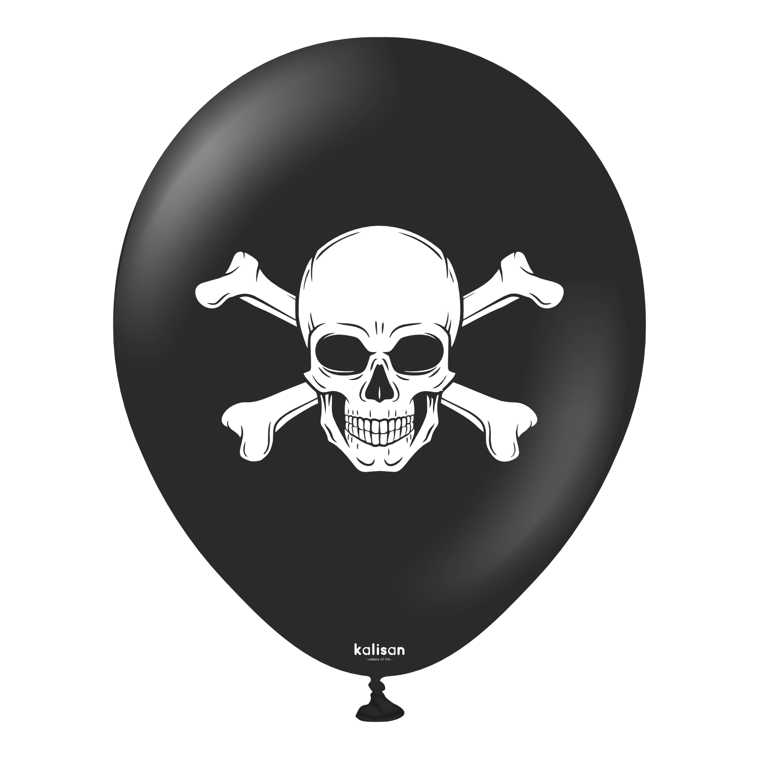kalisan-party-theme-pirate-luftballons-12-zoll-25-st-ck-schwarz image 2