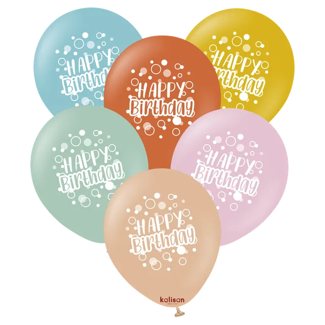 kalisan-birthday-happy-birthday-retro-luftballons-25-st-ck image 1