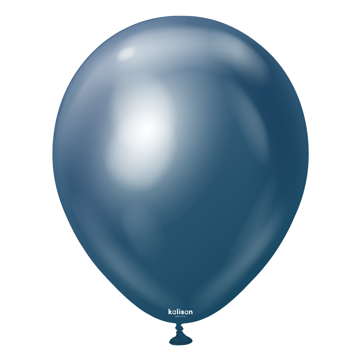 kalisan-mirror-colors-5015-ballons-navy-12-25-st-ck-latex image 1
