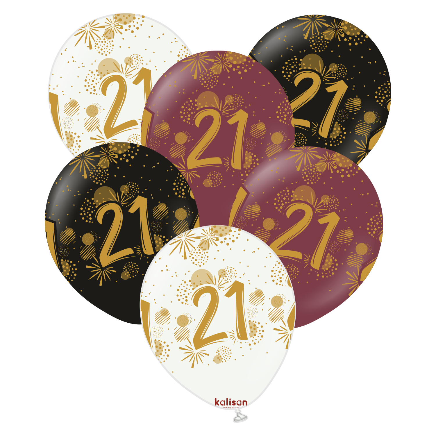 kalisan-birthday-theme-happy-birthday-firework-21-luftballon-25-st image 1