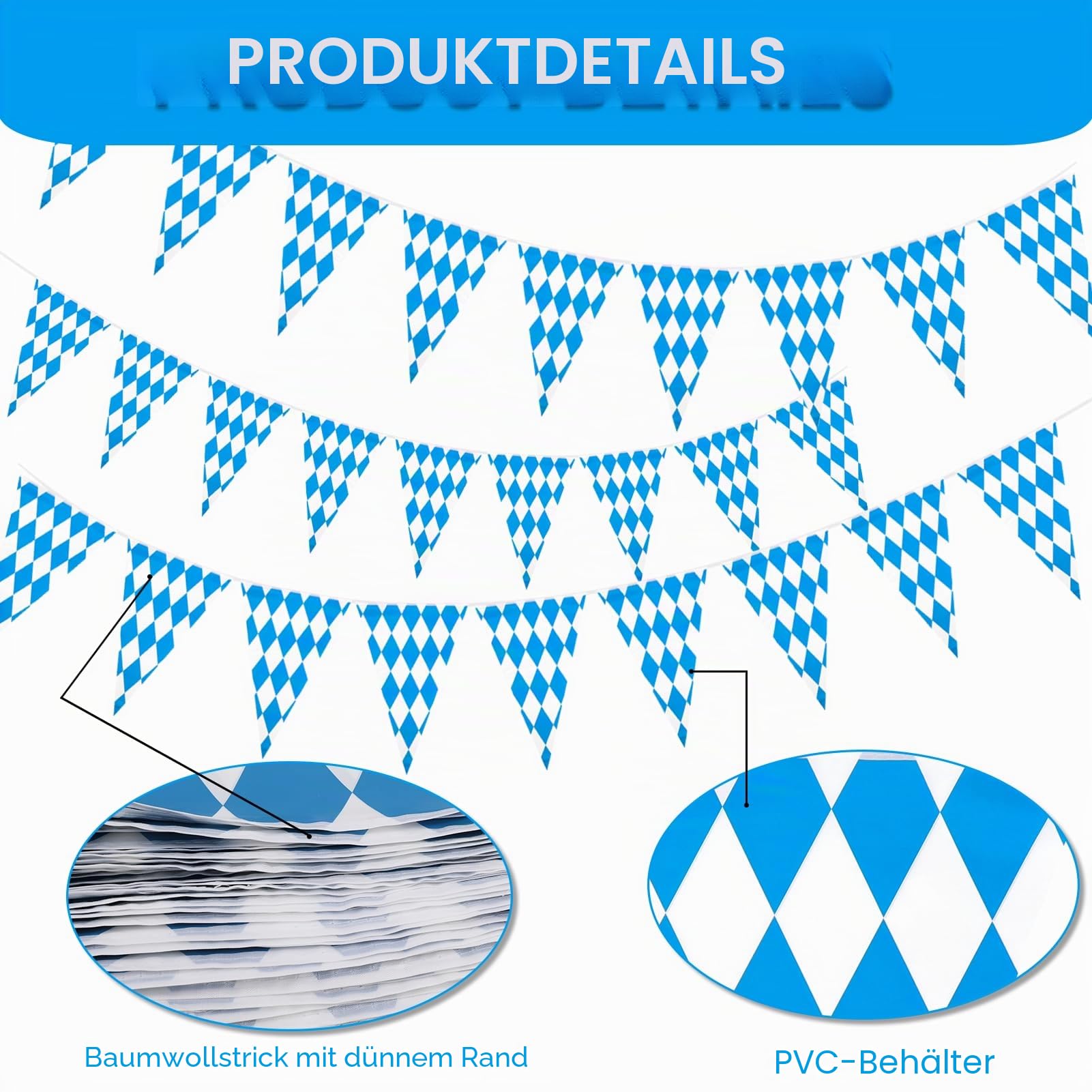 howaf-oktoberfest-deko-set-wimpelkette-luftballons-blau-wei image 3