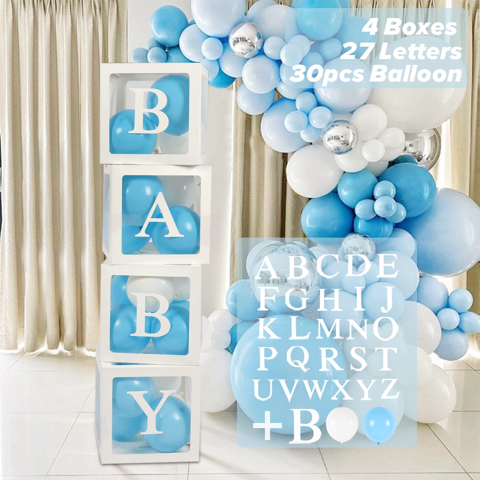 qifu-ballon-boxen-baby-4-st-ck-gr-n-mit-ballons-30-buchstaben image 8