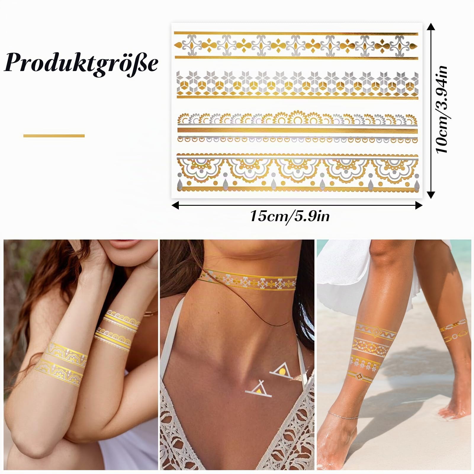 howaf-gold-tattoo-metallic-flash-tempor-r-8-bl-tter-glitzer image 2