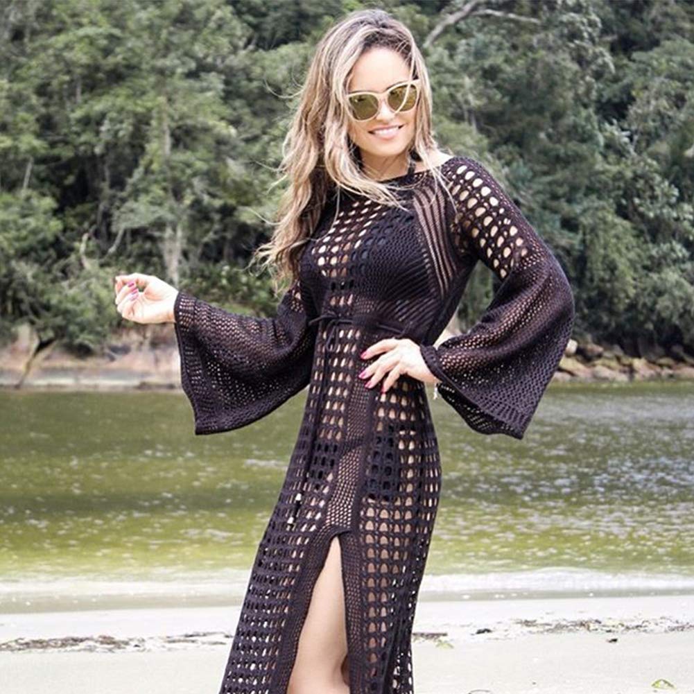 tacobear-beach-cover-up-strandkleid-damen-schwarz-lang image 6