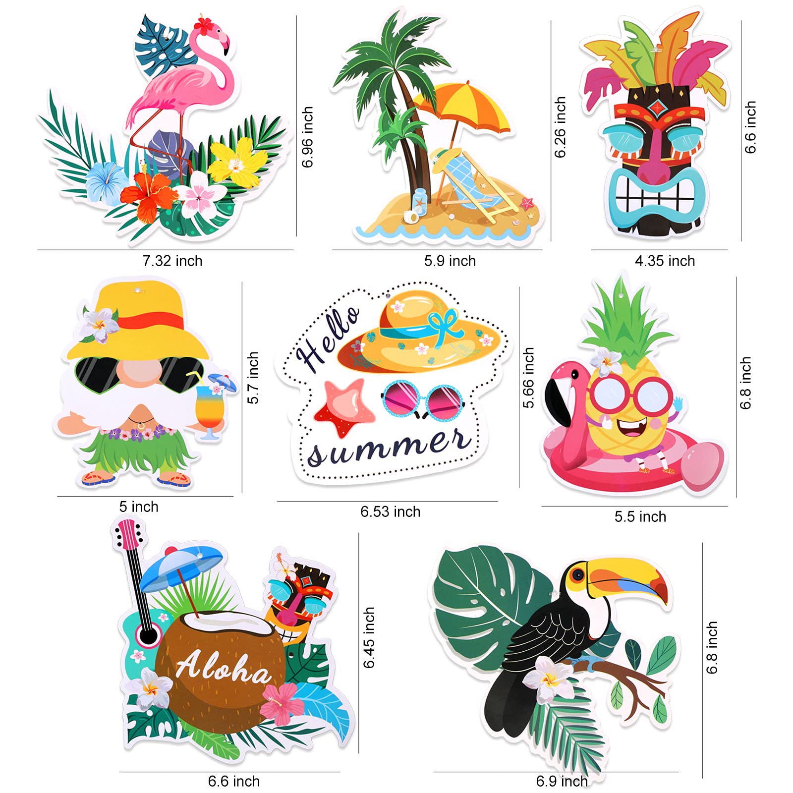 howaf-hawaii-h-ngedeko-30-st-ck-spiral-girlande-flamingo image 3
