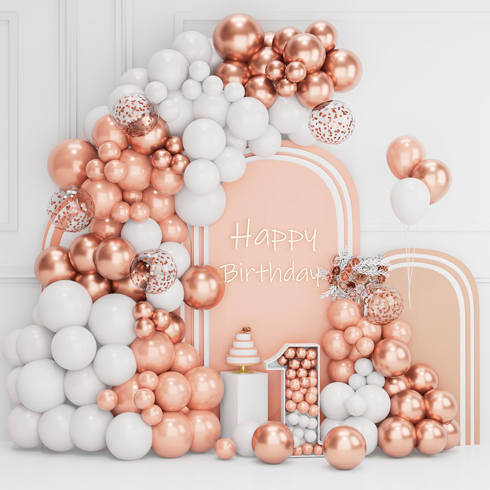 qifu-ballon-girlande-rosa-114-teilig-ballonbogen-rosegold image 8