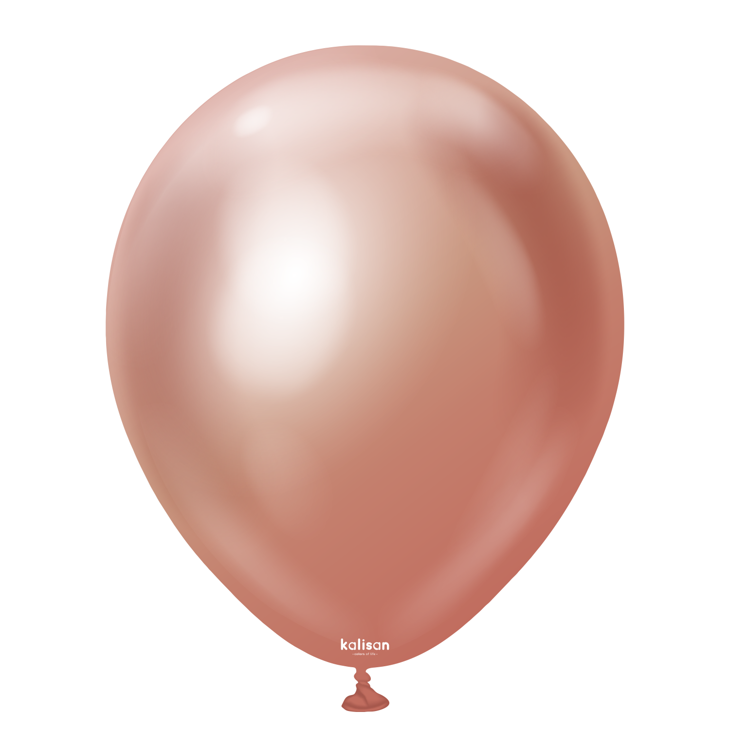 kalisan-mirror-rose-gold-luftballons-25-st-ck-12-zoll image 1